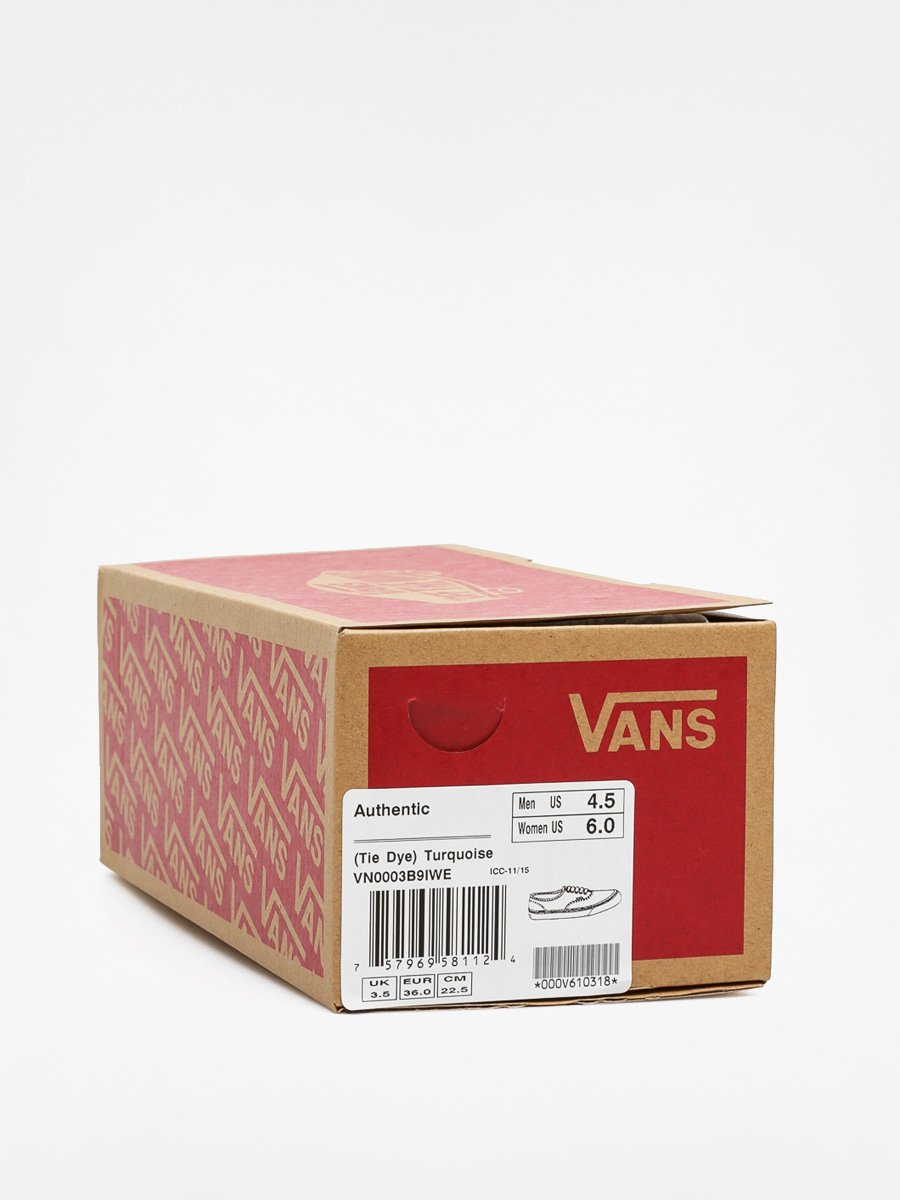 Vans Shoes Authentic (tie dye/turquoise)