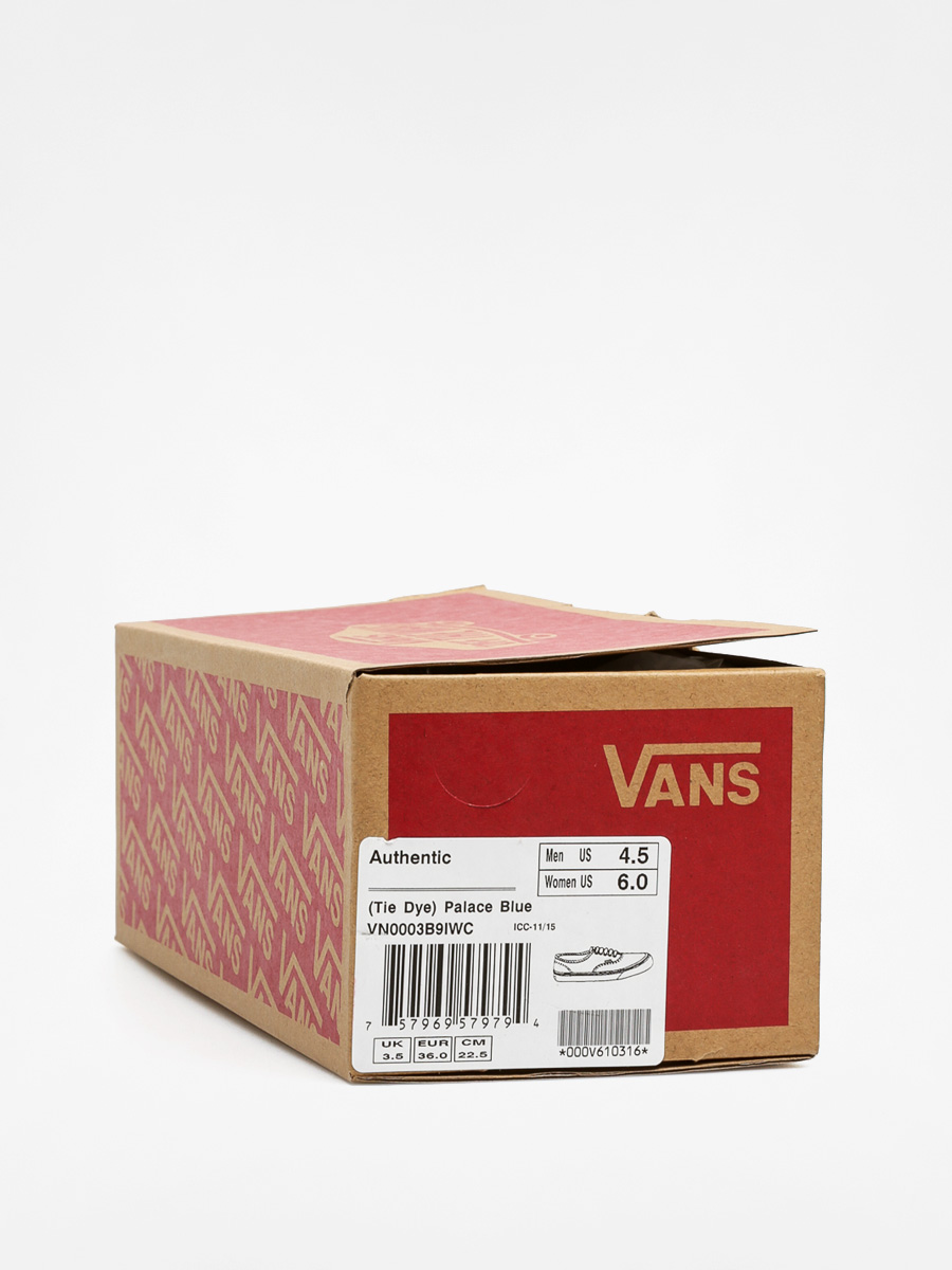 Vans Shoes Authentic (tie dye/palace blue)