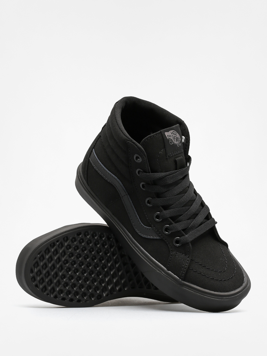 Vans Shoes Sk8 Hi Lite + (canvas/black/black)