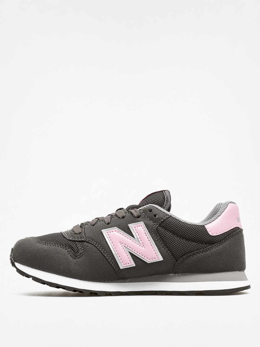 new balance 500 black and pink