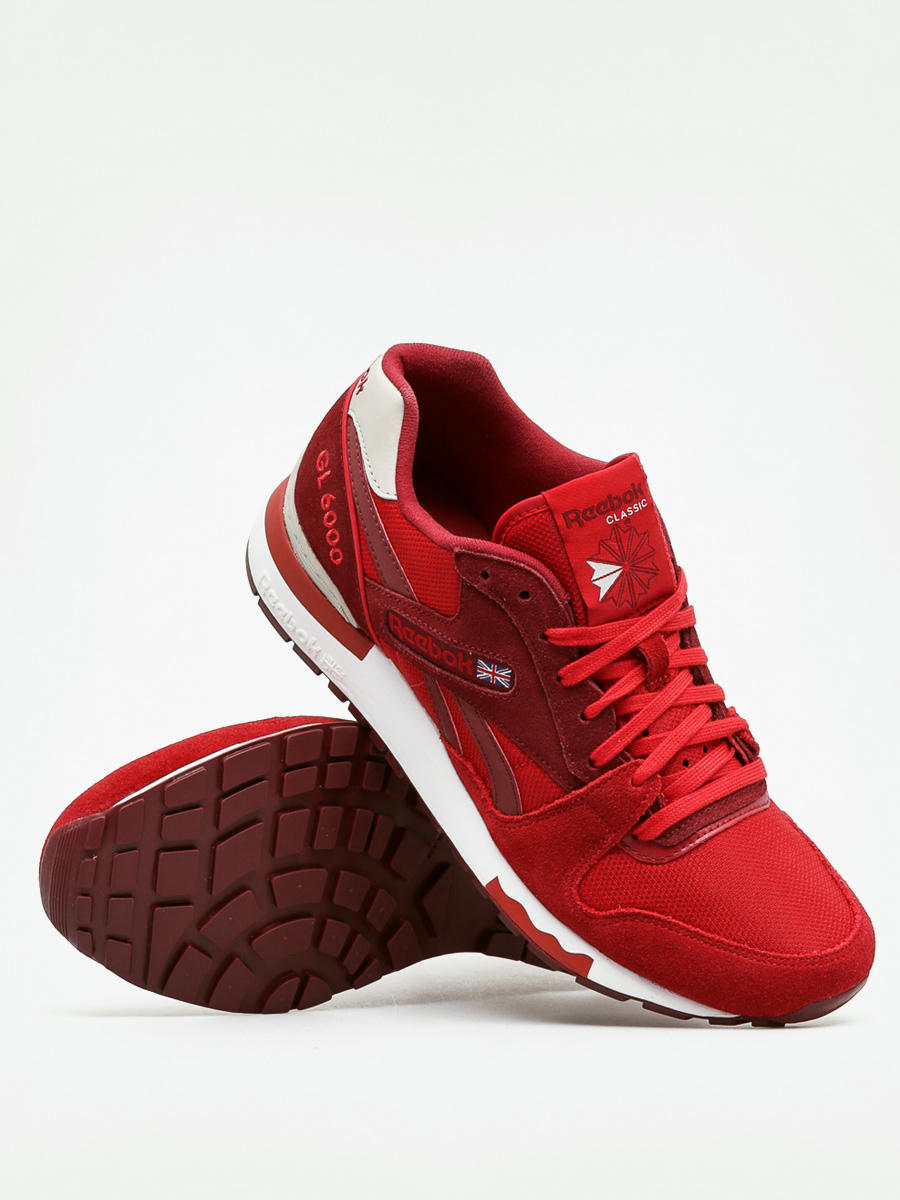 Red hot sale reebok shoes