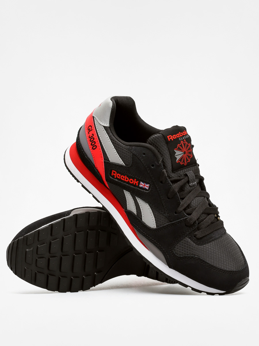 Reebok Sneakers Gl 3000 (black/gravel/motor red)
