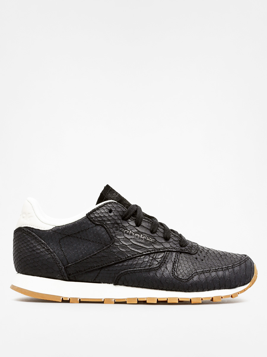 Reebok Sneakers Classic Leather Clean Exotics Wmn (black/chalk)