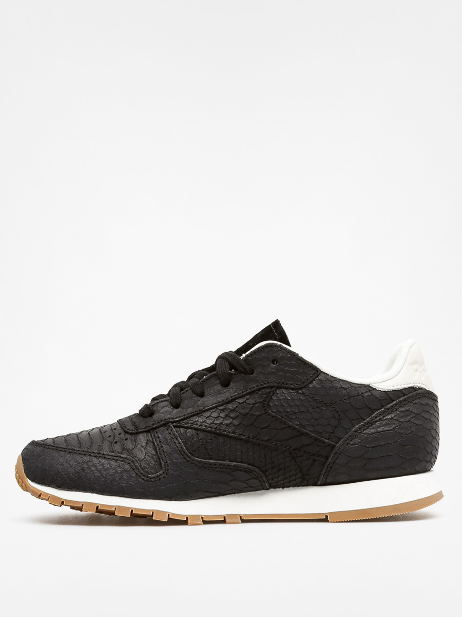 Reebok Sneakers Classic Leather Clean Exotics Wmn (black/chalk)