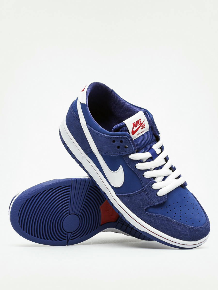 Nike Shoes Dunk Low Pro Iw (deep royal/white gym red)