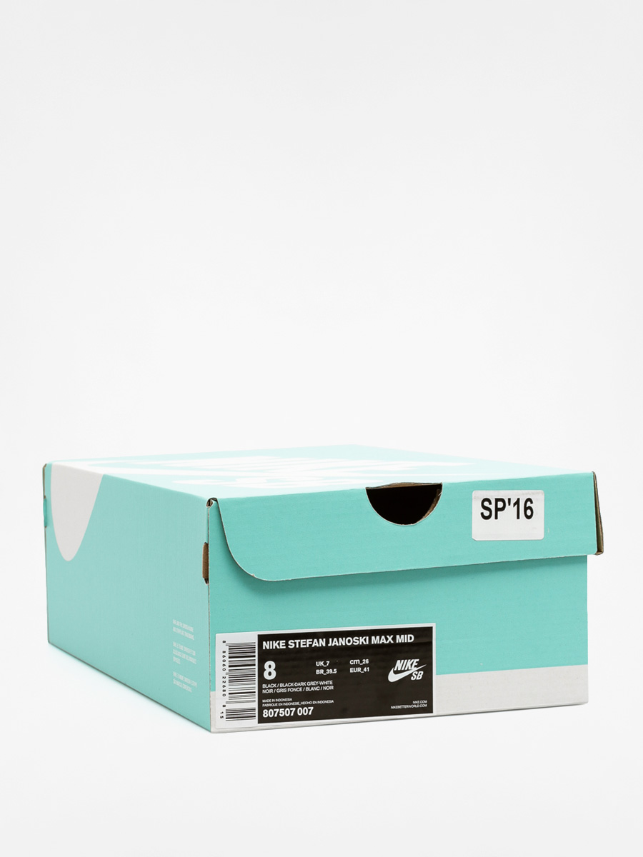 Nike Sneakers Stefan Janoski Max Mid (black/black dark grey white)