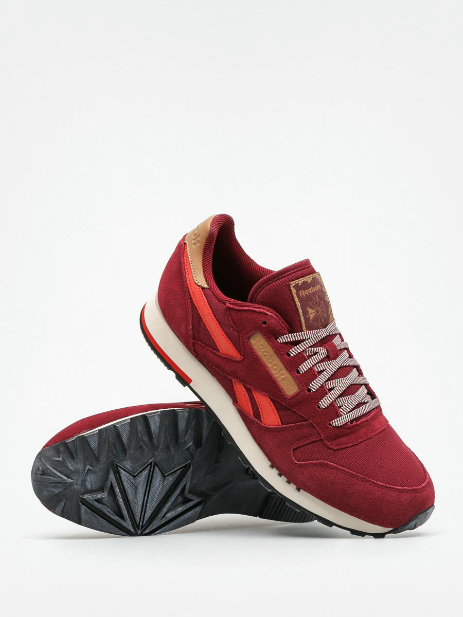 reebok maroon sneakers