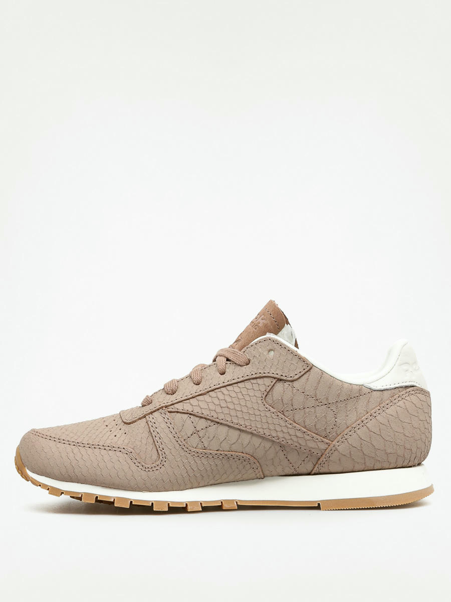 mil sobre Glosario Reebok Sneakers Classic Leather Clean Exotics Wmn (taupe/chalk)