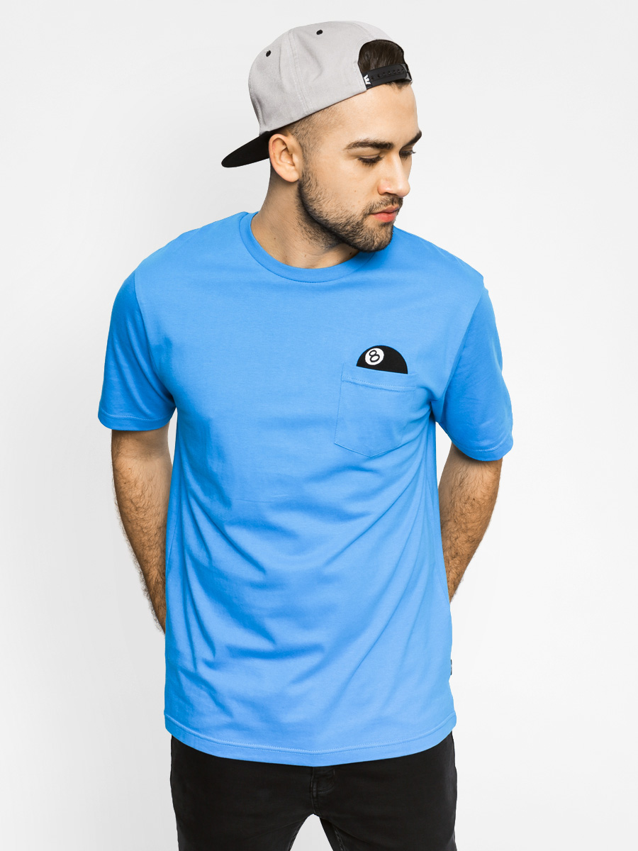 stussy 8 ball pocket tee