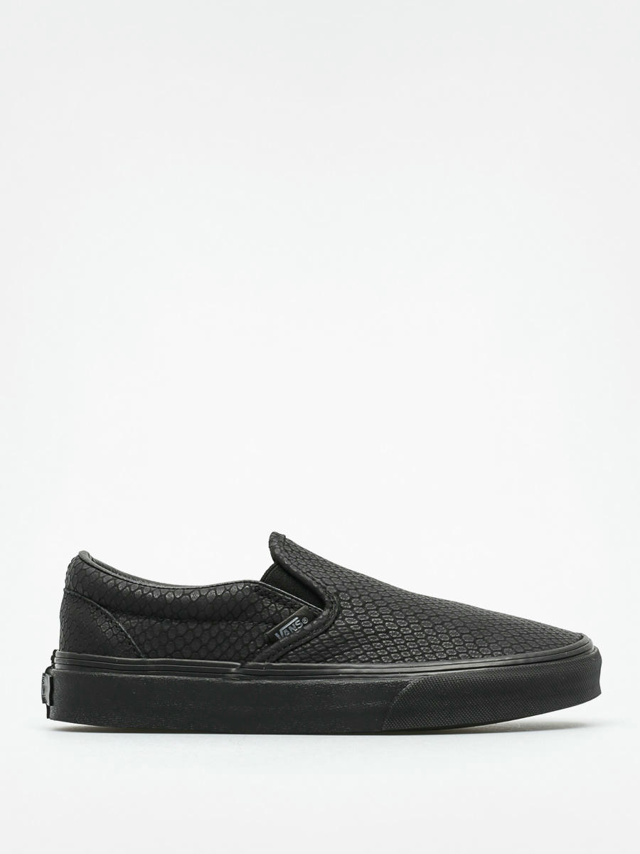 Vans Shoes Classic Slip On + (snake leather/black)