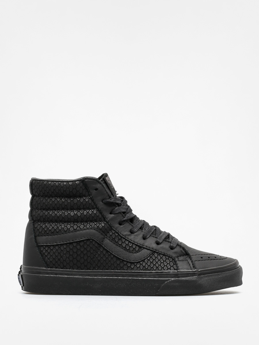Vans Shoes Sk8 Hi Reissue + (snake leather/black)