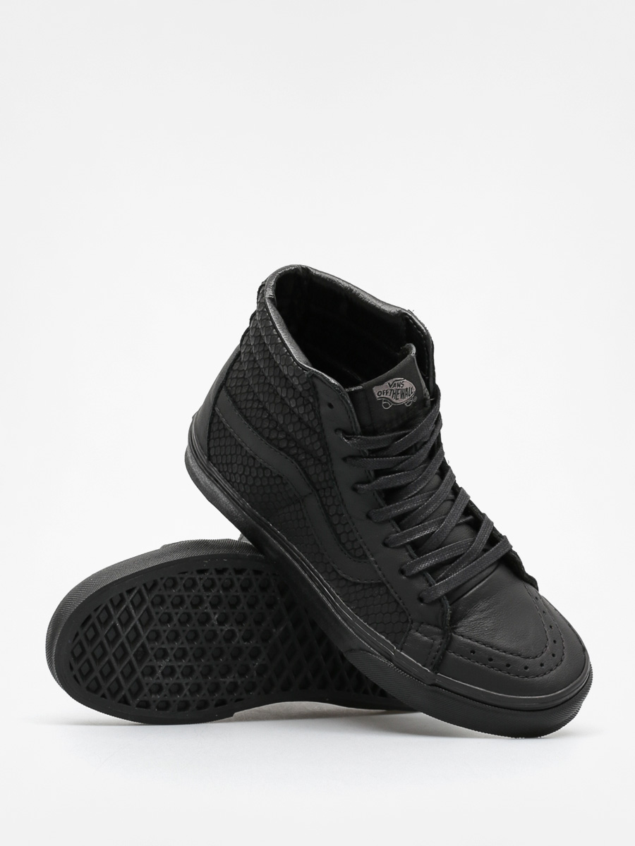 Vans Shoes Sk8 Hi Reissue + (snake leather/black)
