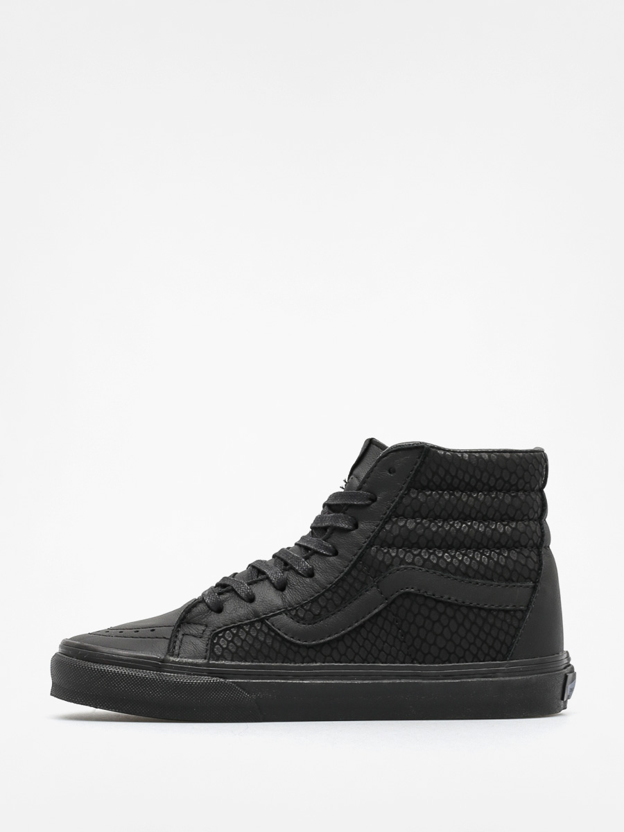 Vans Shoes Sk8 Hi Reissue + (snake leather/black)