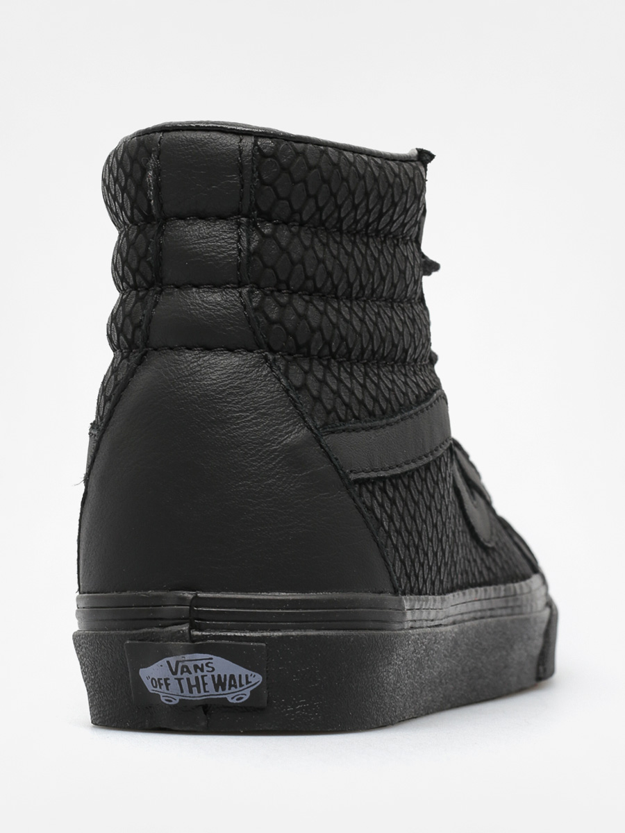 Vans Shoes Sk8 Hi Reissue + (snake leather/black)
