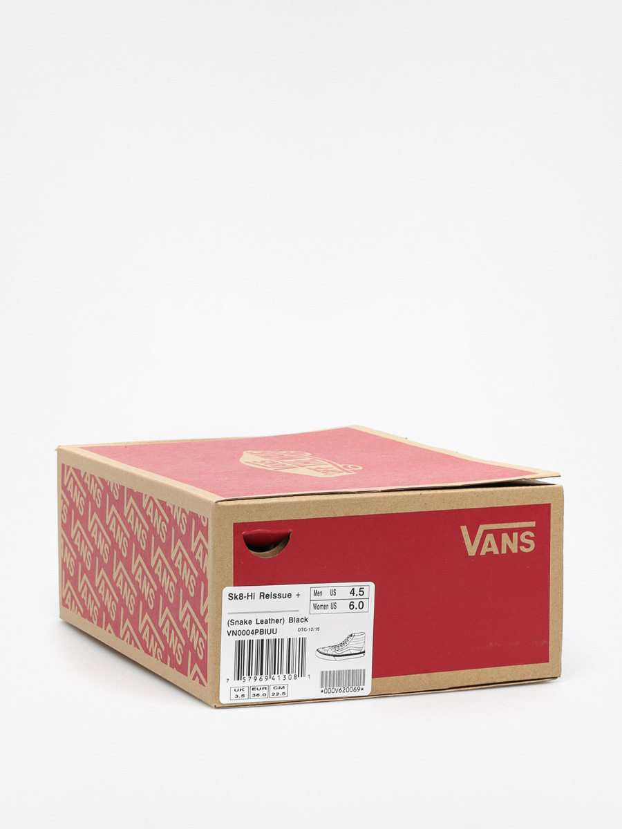 Vans Shoes Sk8 Hi Reissue + (snake leather/black)