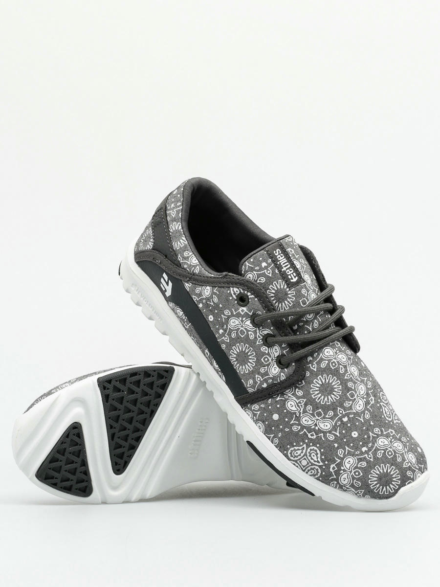 Etnies Skateboard Shoes Scout Dark Grey/White