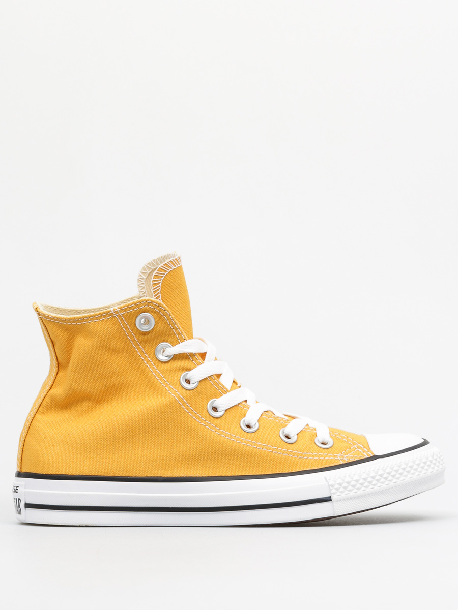 orange and black chucks