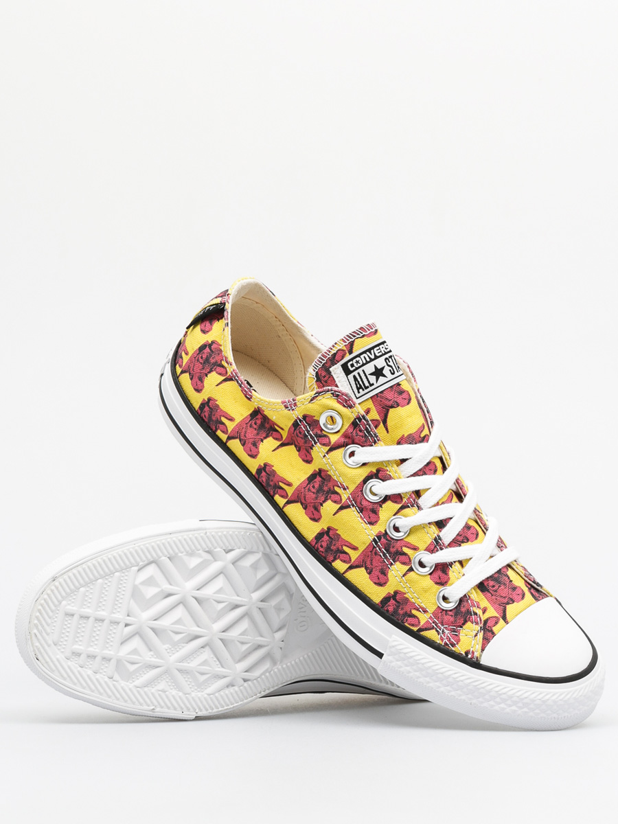 Converse Chucks Chuck Taylor All Star OX (white/yellow)