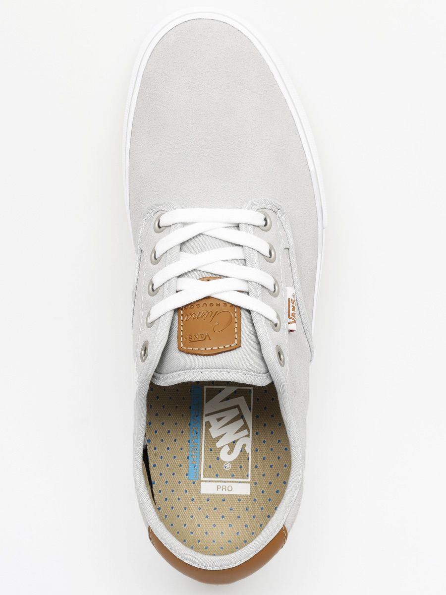 light grey and white vans