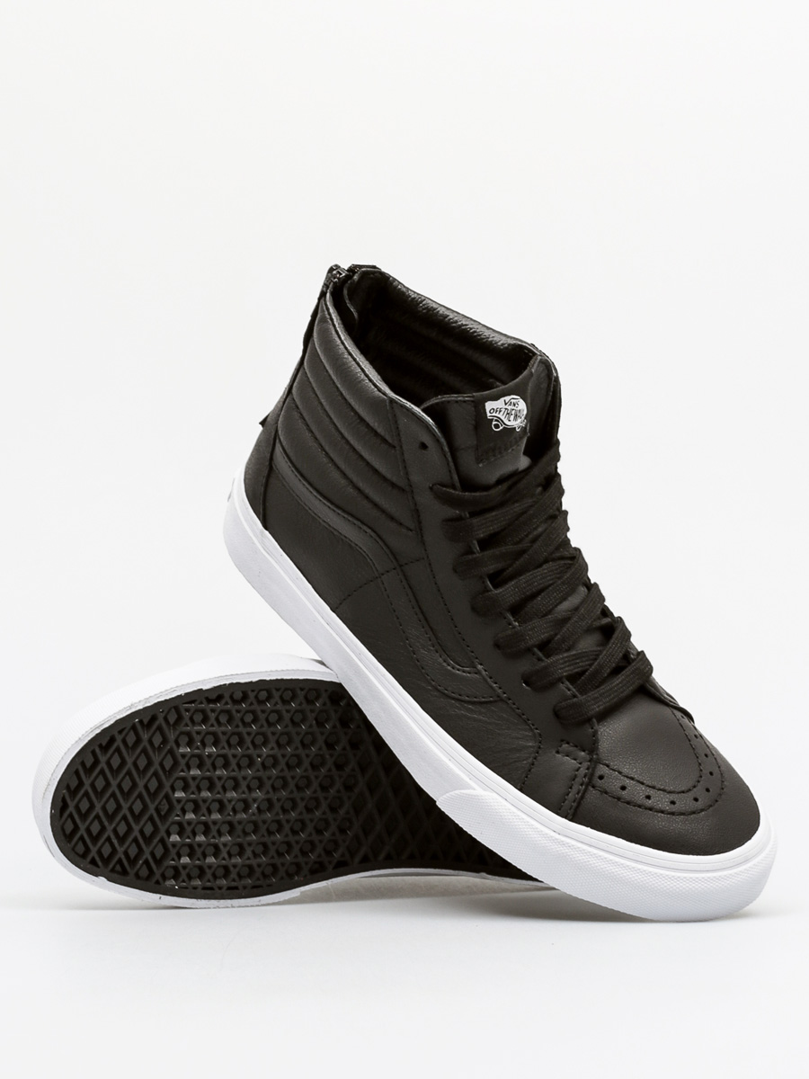 Vans Shoes Sk8 Hi Reissue Zip black (premium leather/black/true