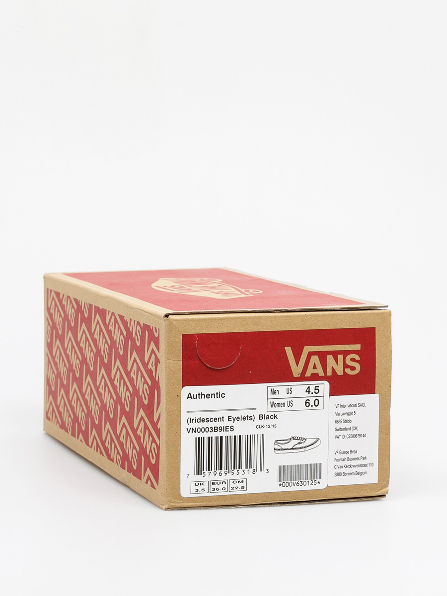 Vans Shoes Authentic (iridescent eyelets/black)