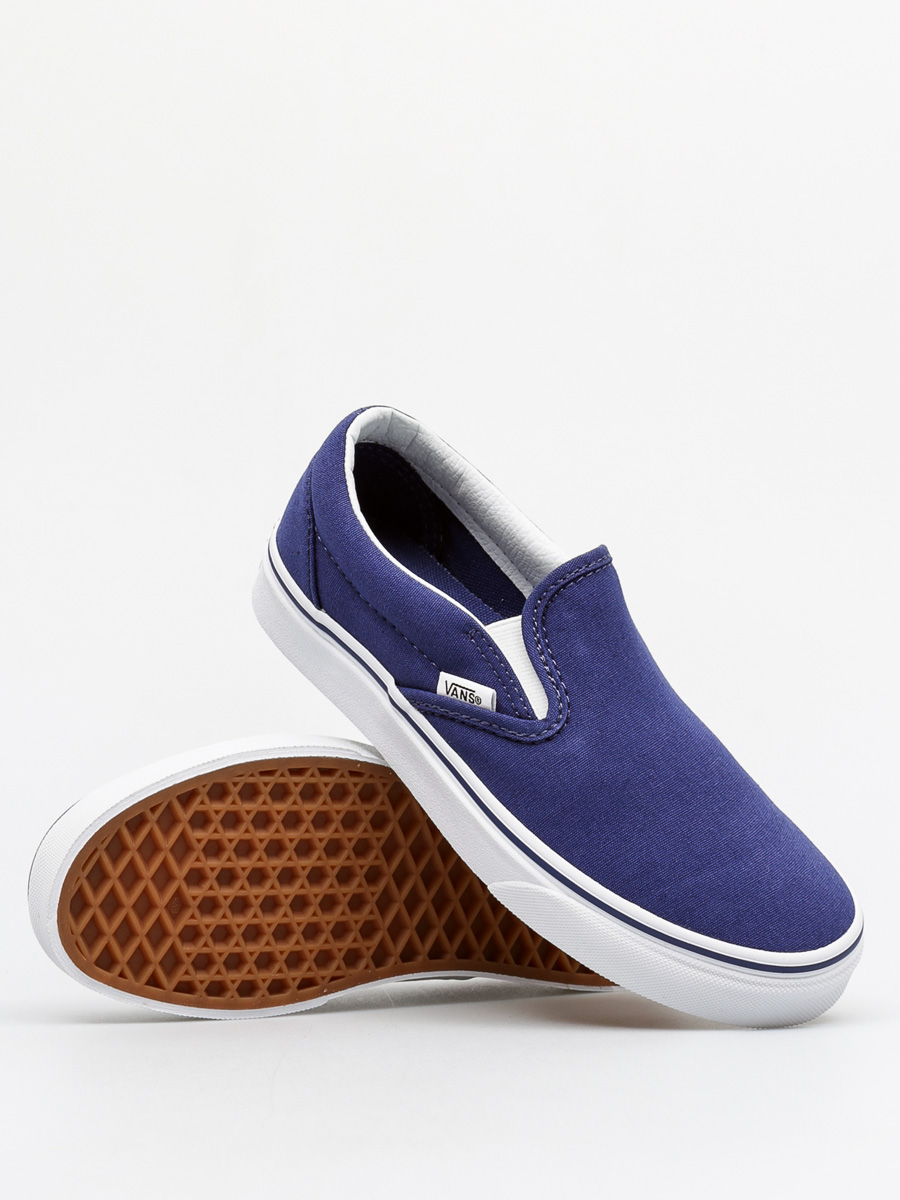 Vans Shoes Classic Slip On navy blue twillight blue true white