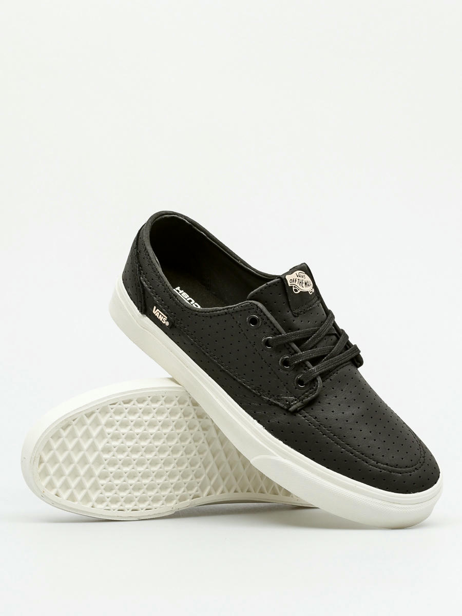 Shoes Brigata + (perf leather/black)