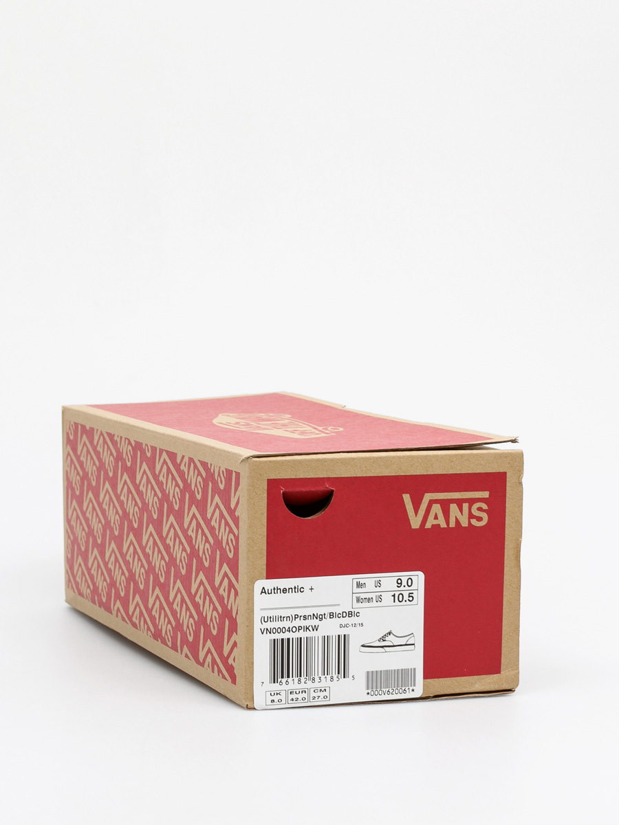 Vans Shoes Authentic + (utilitrn/prsnngt/blcdblc)