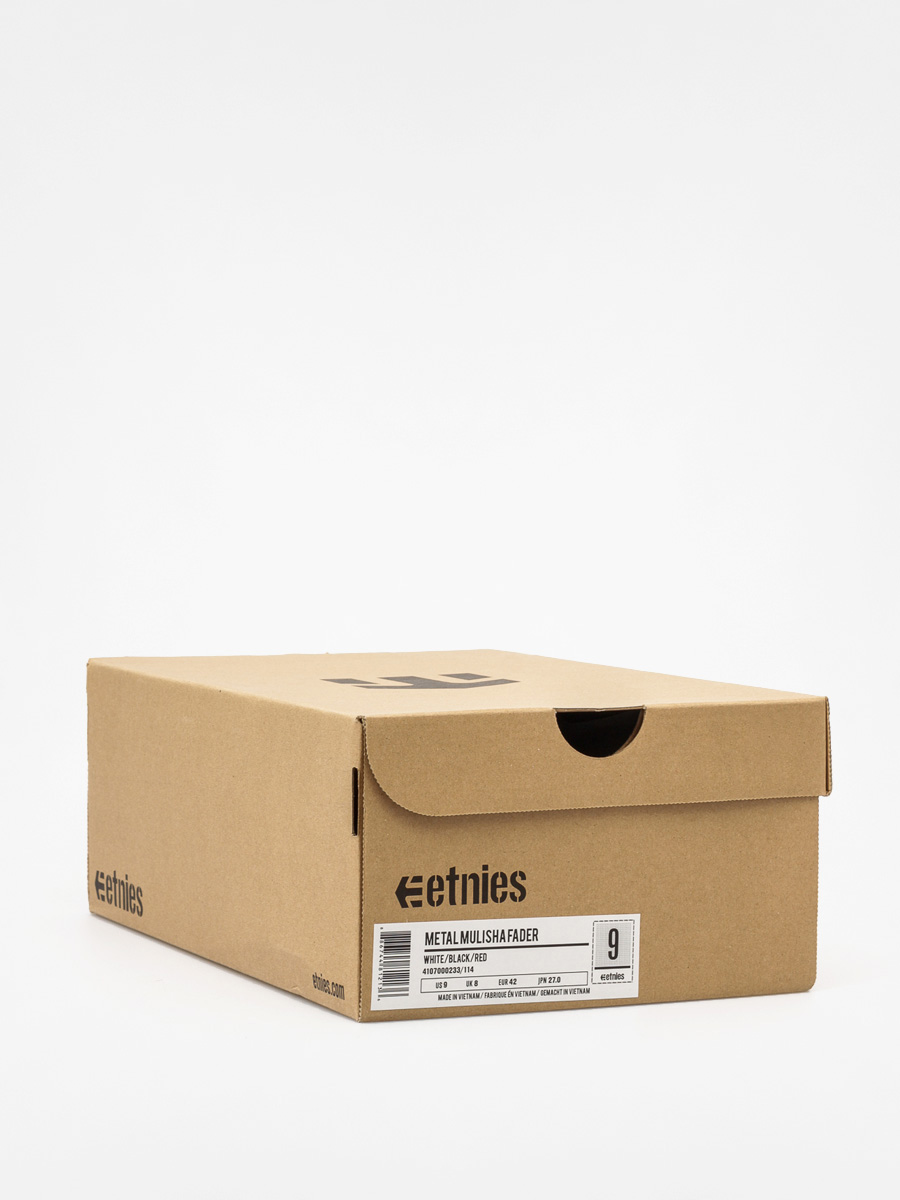 Etnies Shoes Metal Mulisha Fader (white/black/red)