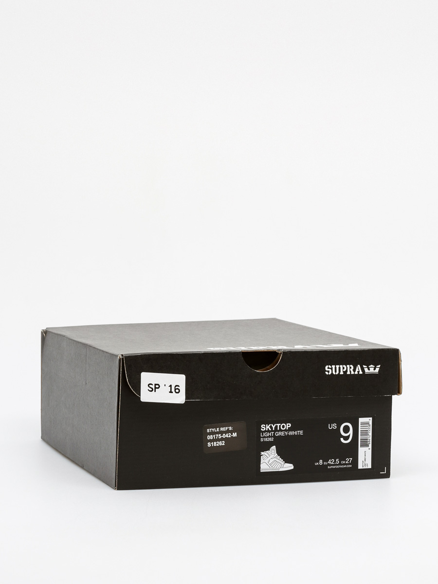 Supra Shoes Skytop (light grey/white)
