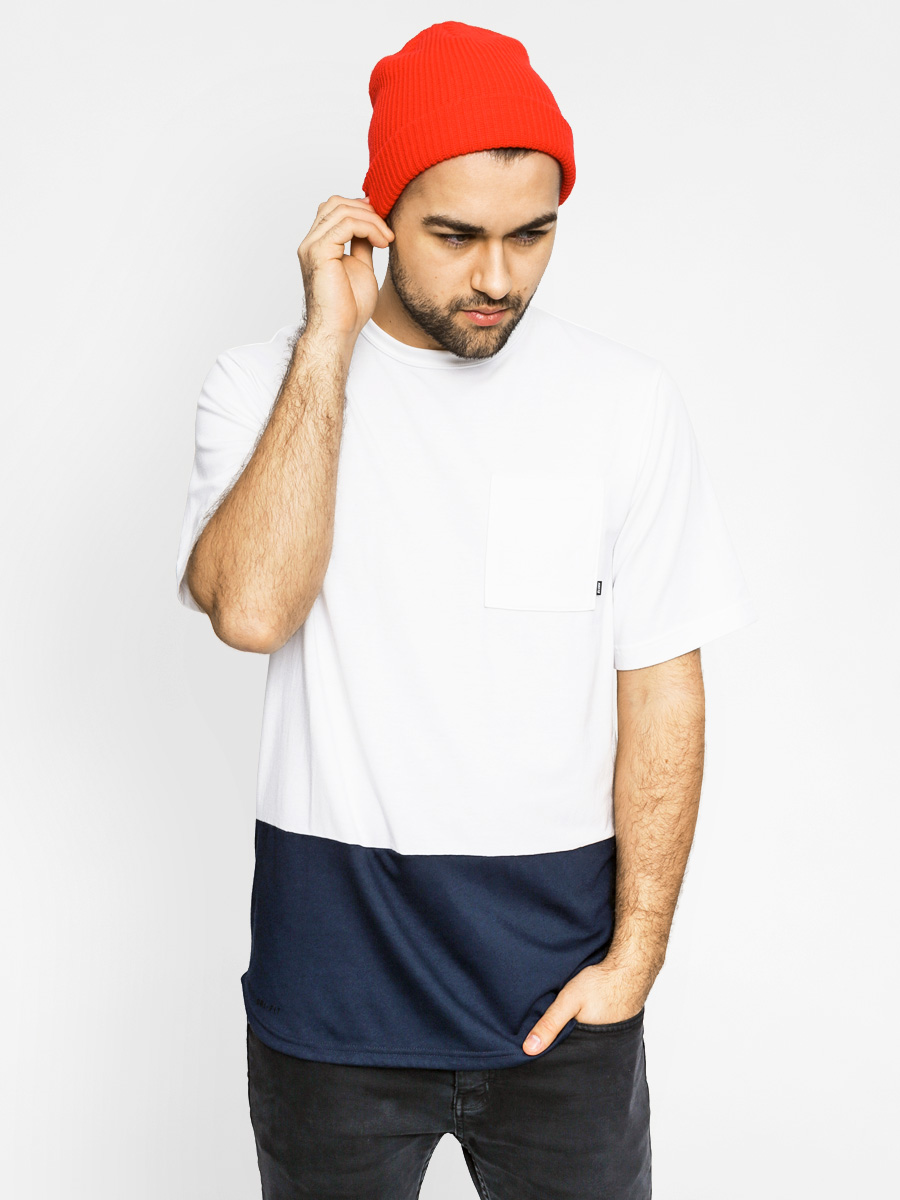 Nike T-shirt Sb Dri Fit Pocket (white/navy)