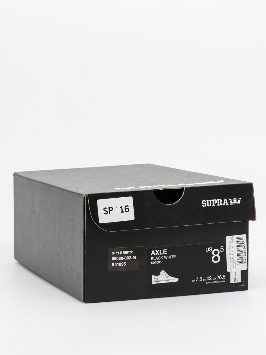 Supra Shoes Axle (black white)