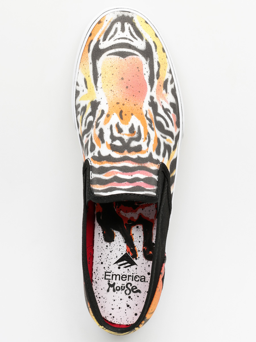 Emerica Shoes Provost Cruiser Slip X Mouse (black/print)
