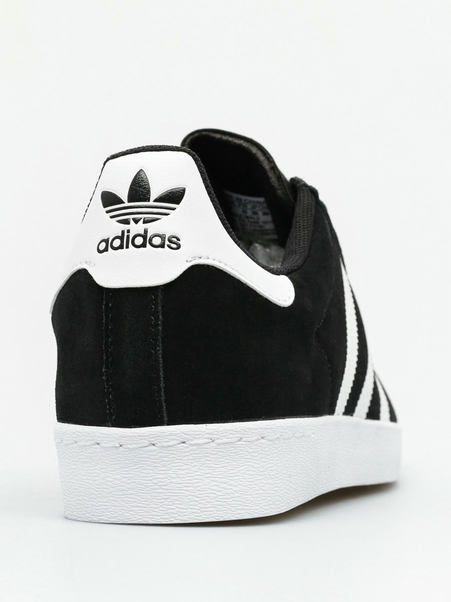 adidas superstar vulc adv black & white shoes