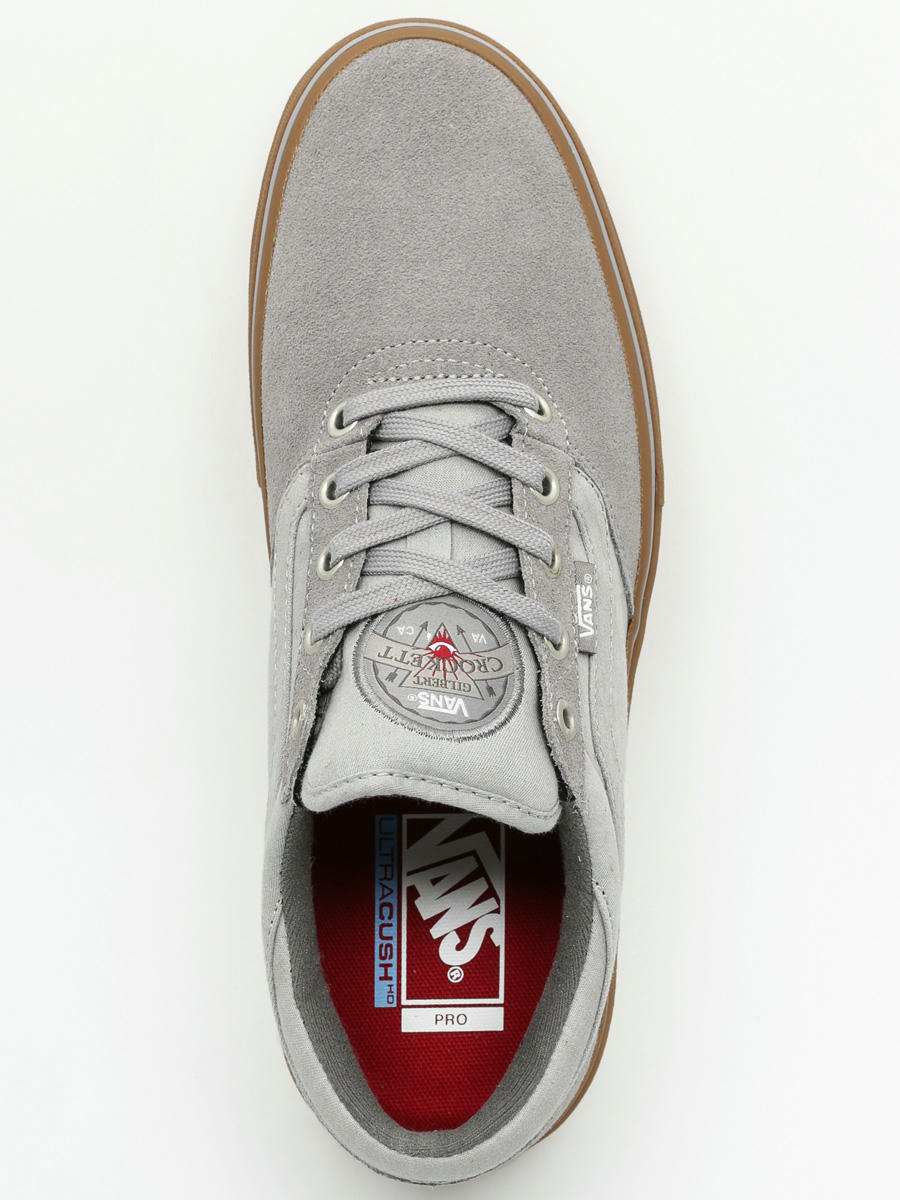 grey and tan vans