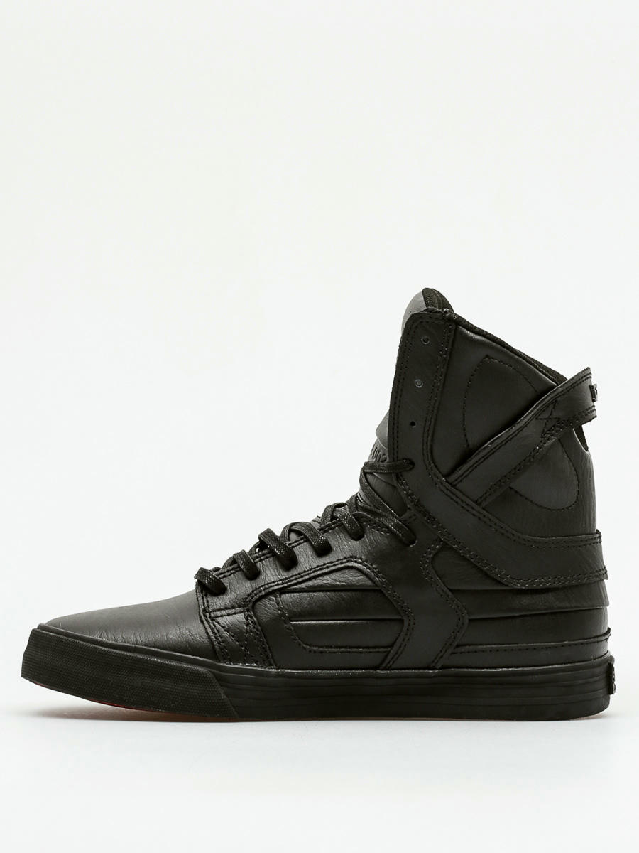 Supra skytop hotsell red and black