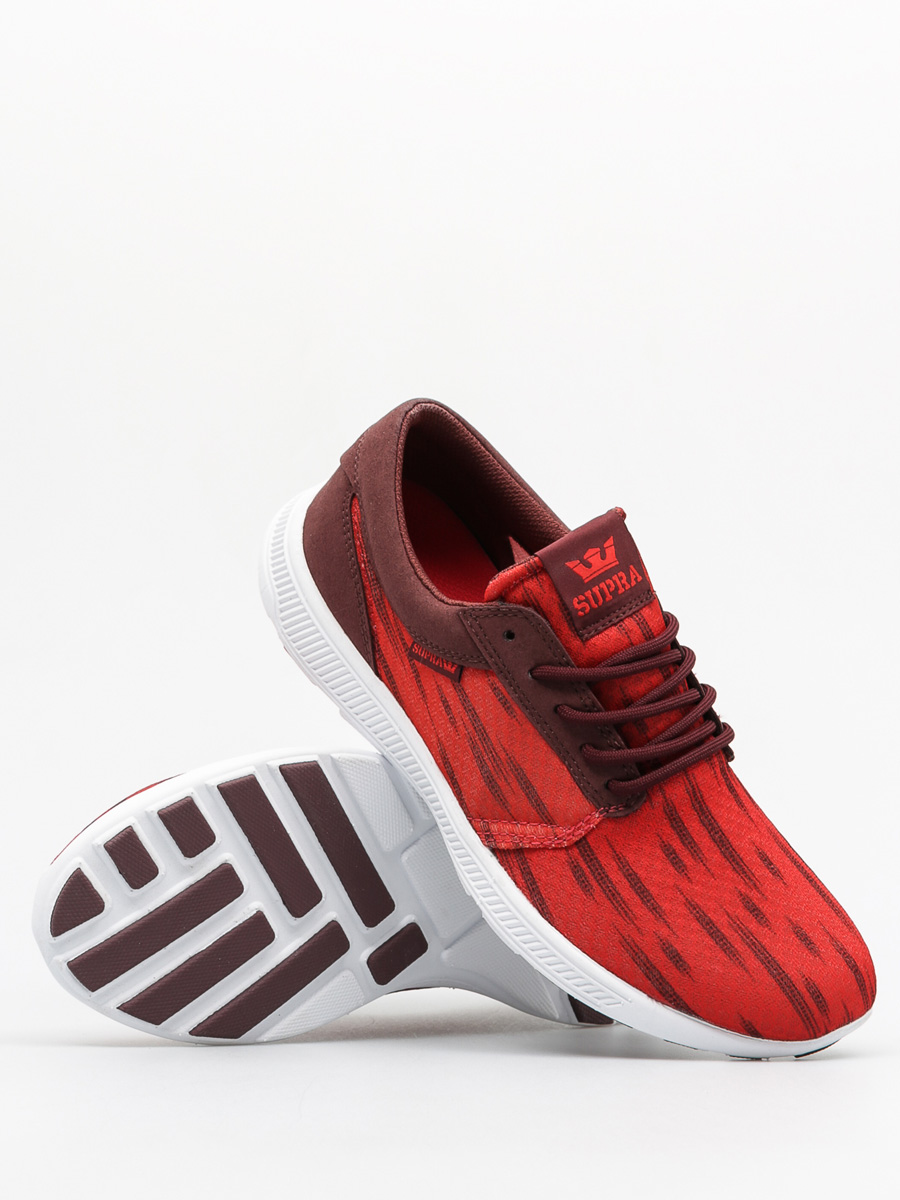 Supra Sneakers Hammer Run (red/burgundy white)