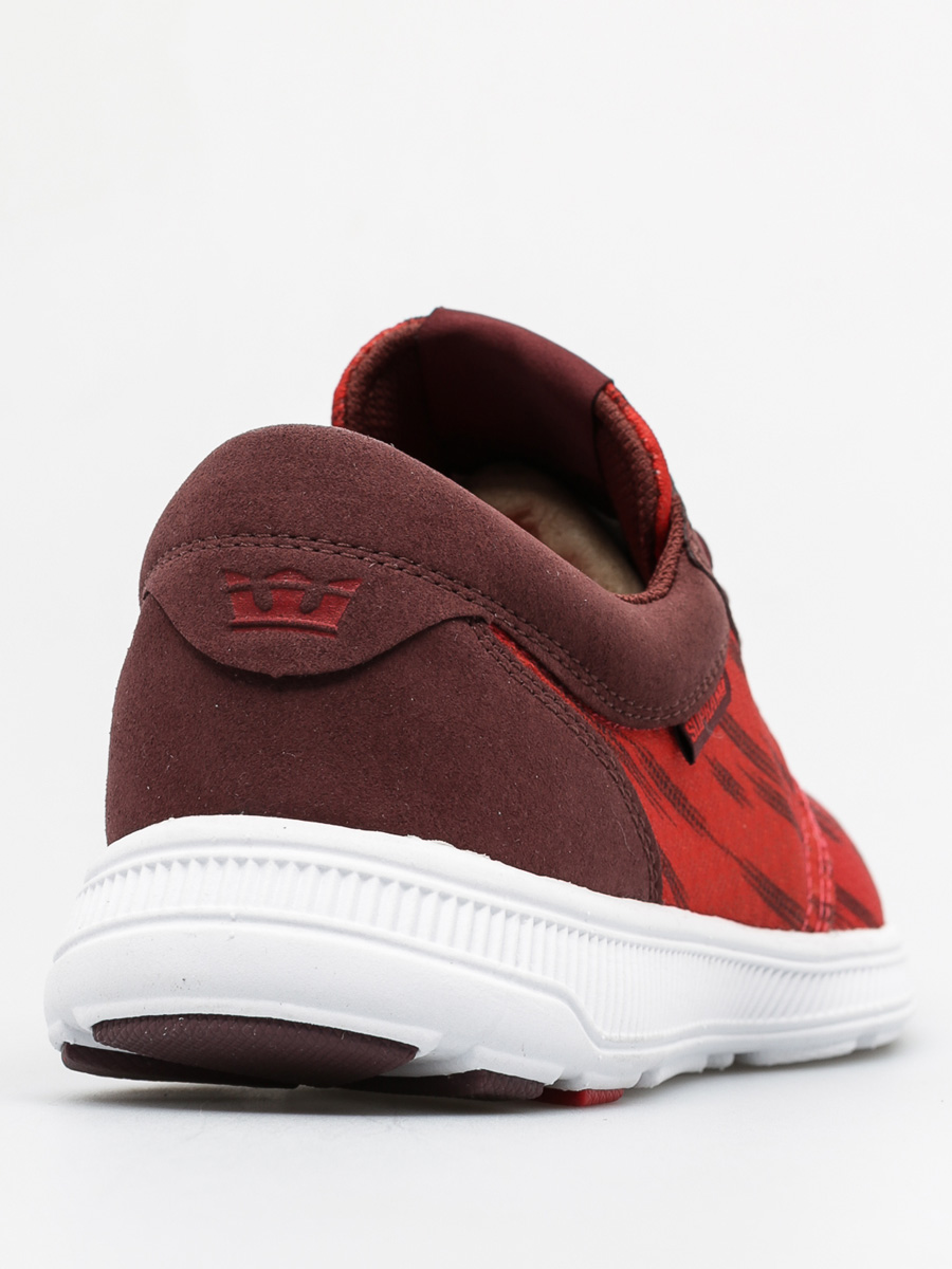 Supra Sneakers Hammer Run (red/burgundy white)