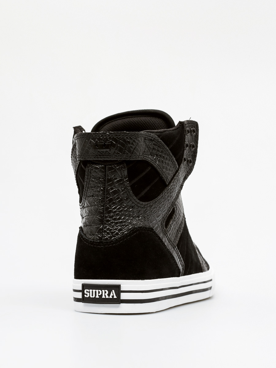 Supra Shoes Skytop (black/croc white)