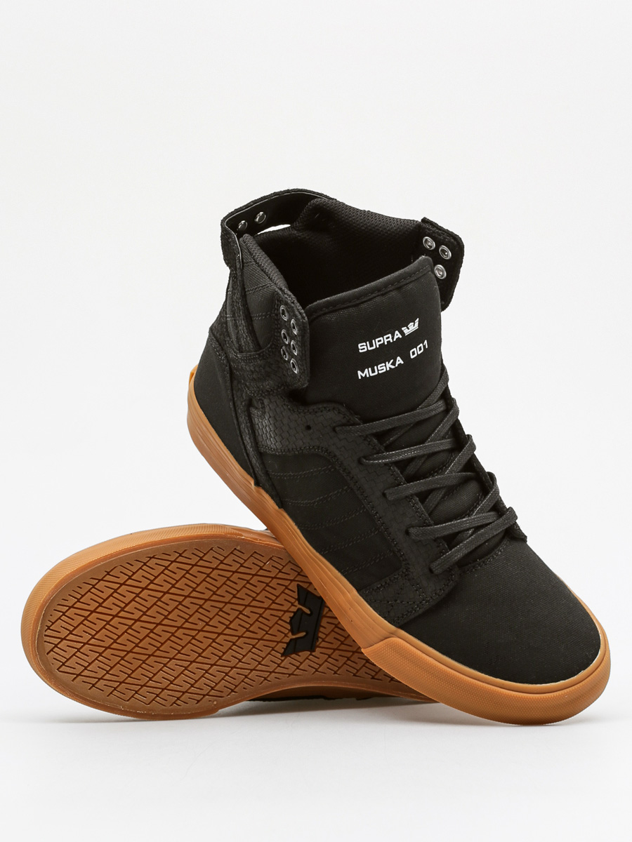 Supra Shoes Skytop (black gum)