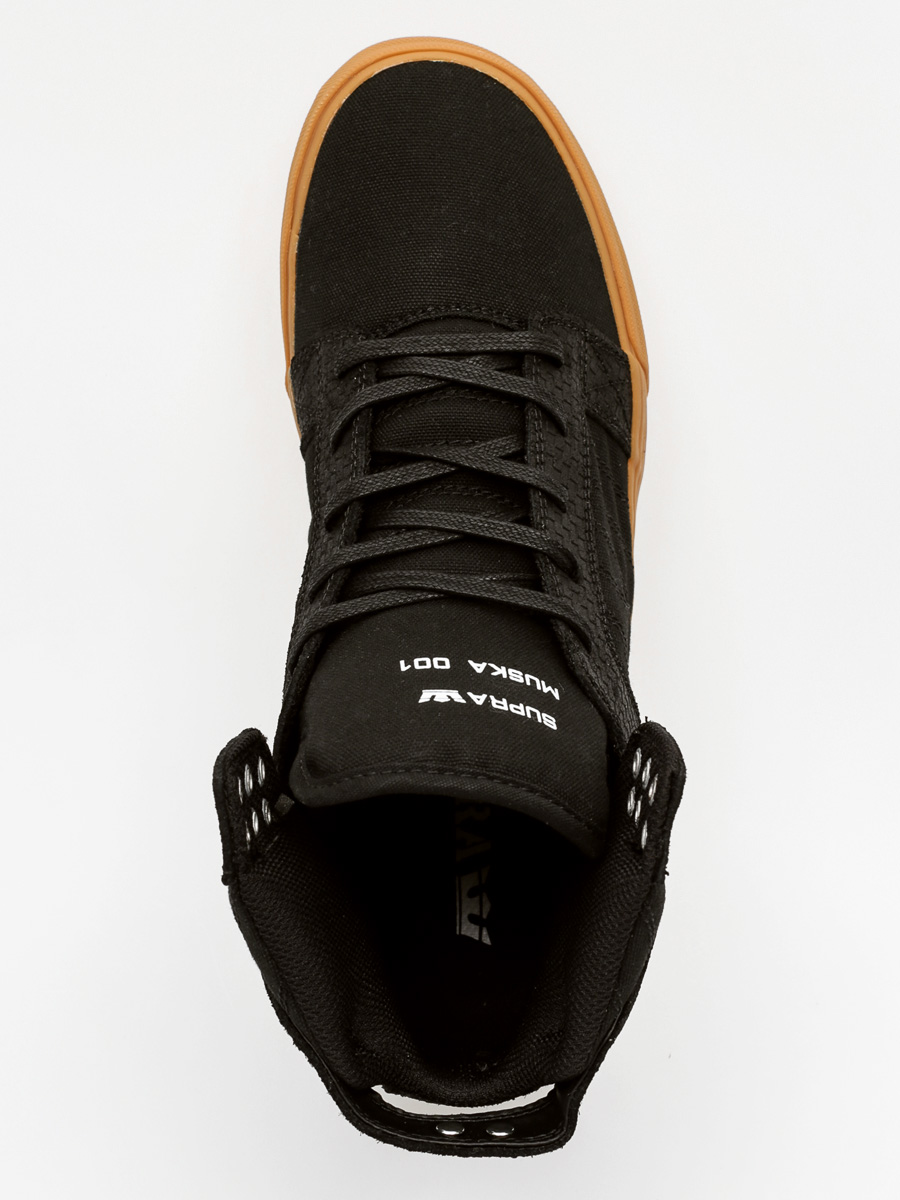 Supra Shoes Skytop (black gum)