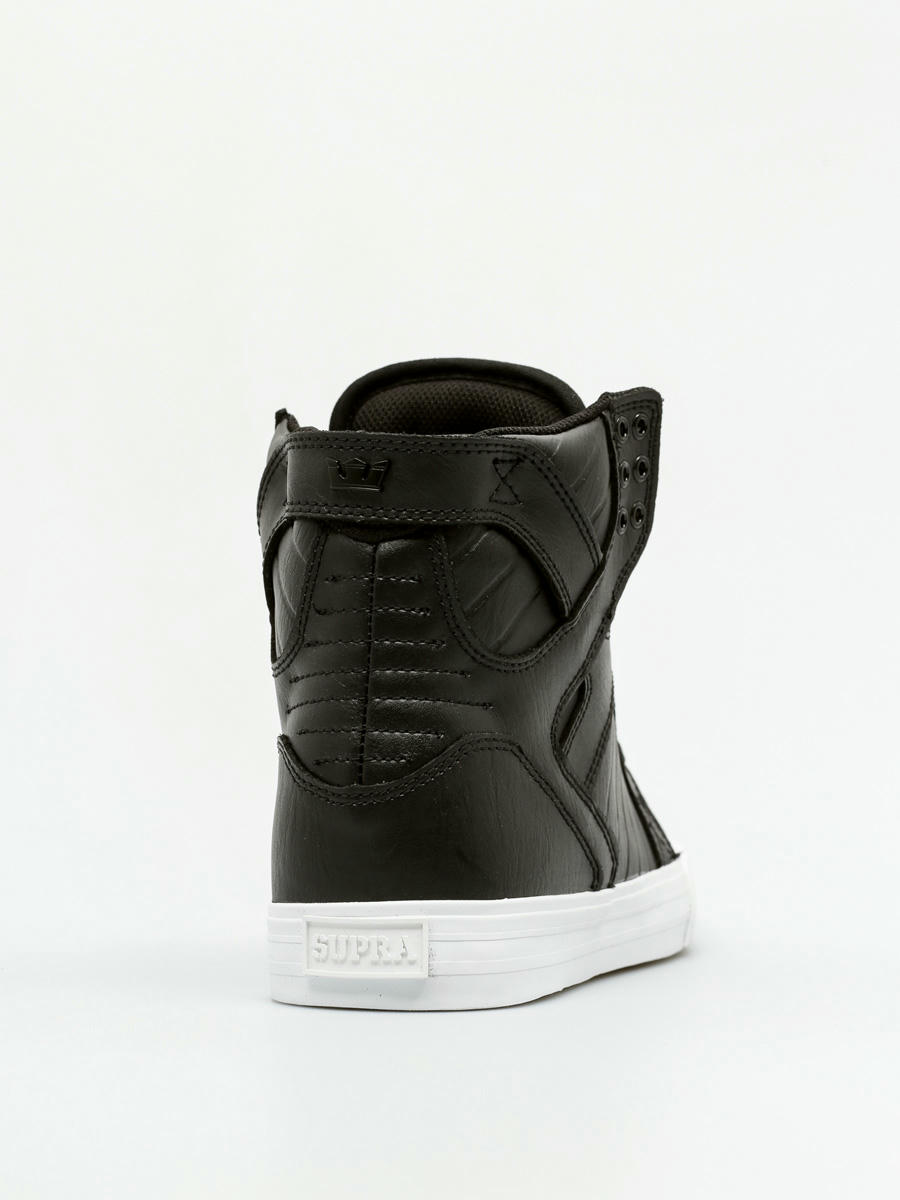 supra skytop black white