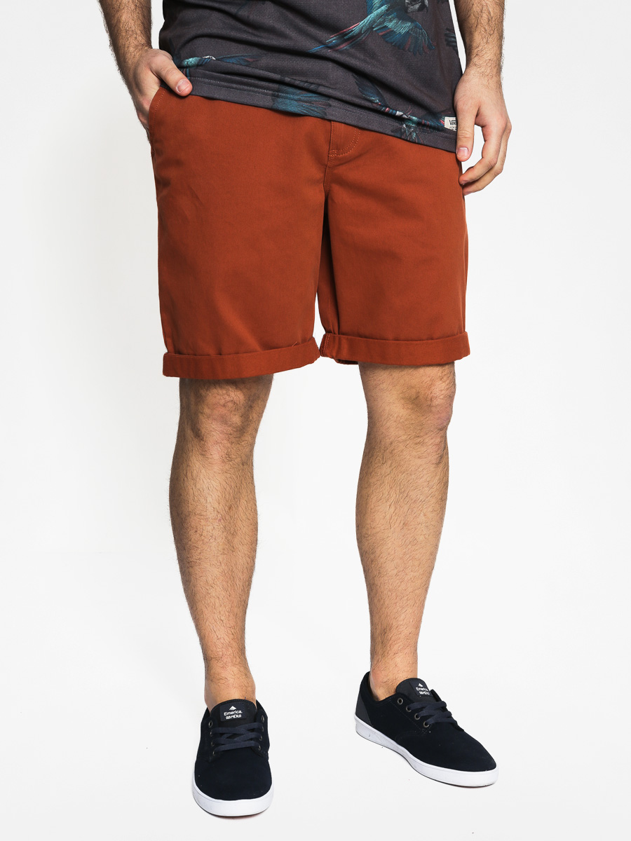 vans shorts Orange