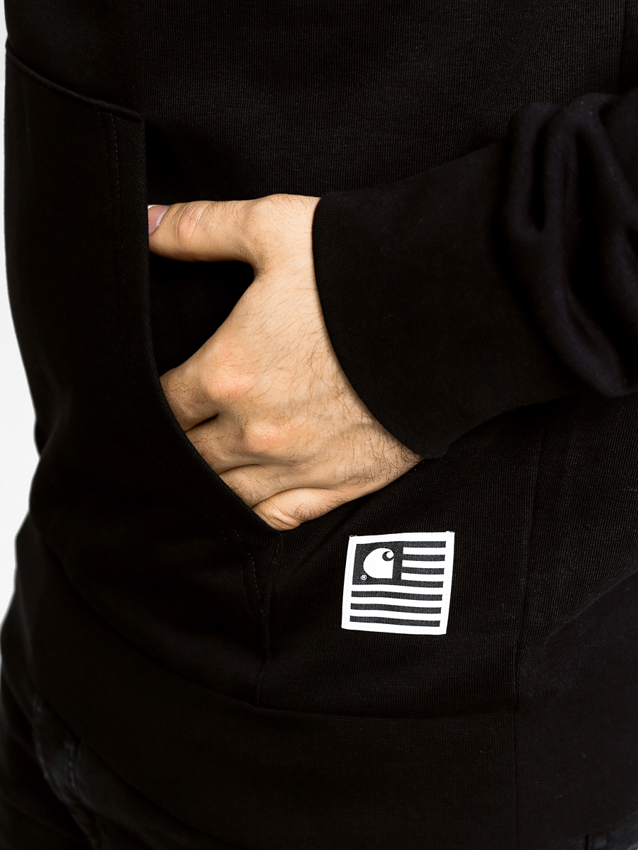 Carhartt Hoodie Hooded Stated Flag HD (black/white)