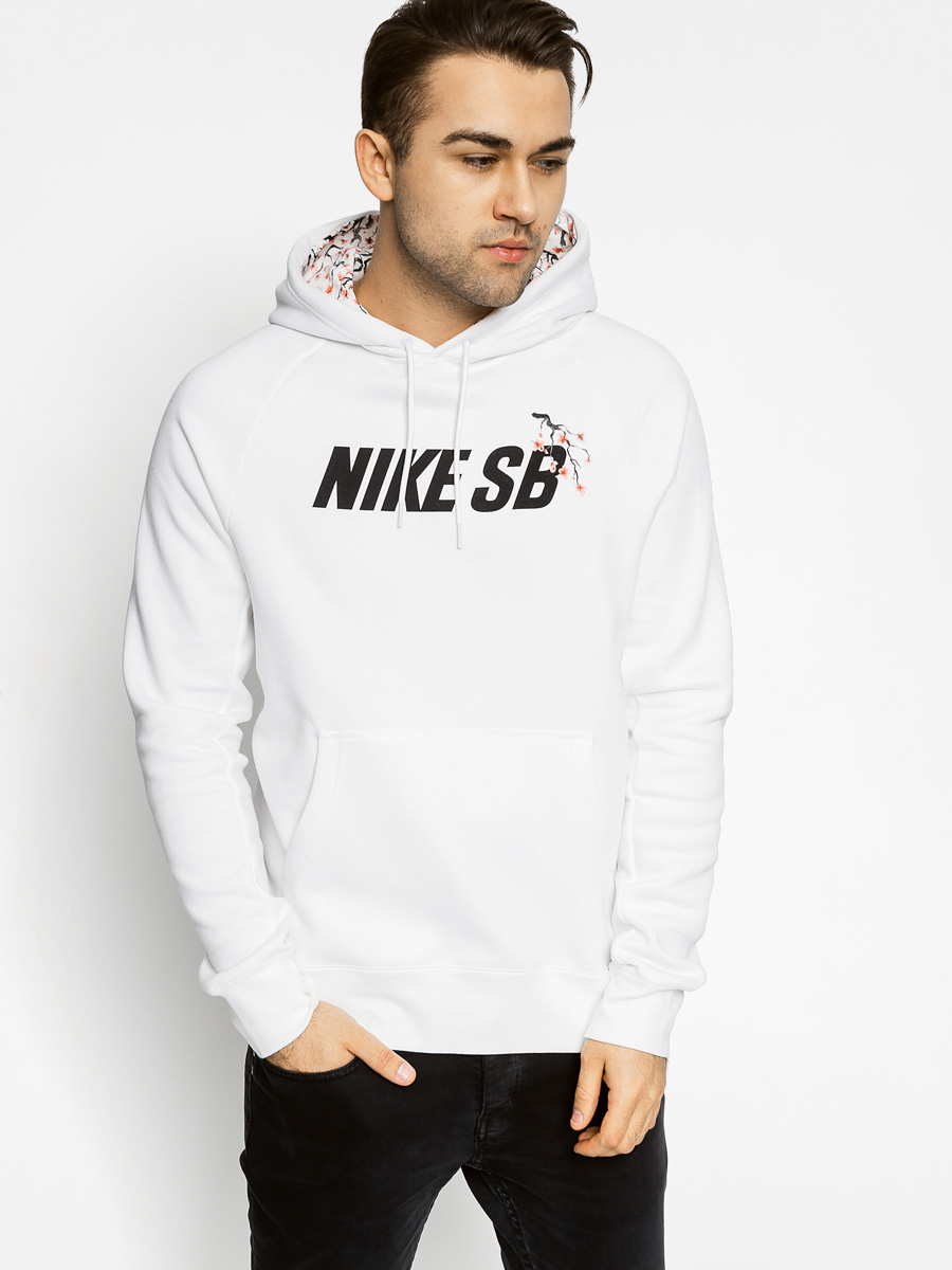 Nike Hoodie Sb Icon Cherry Blossom HD (white)
