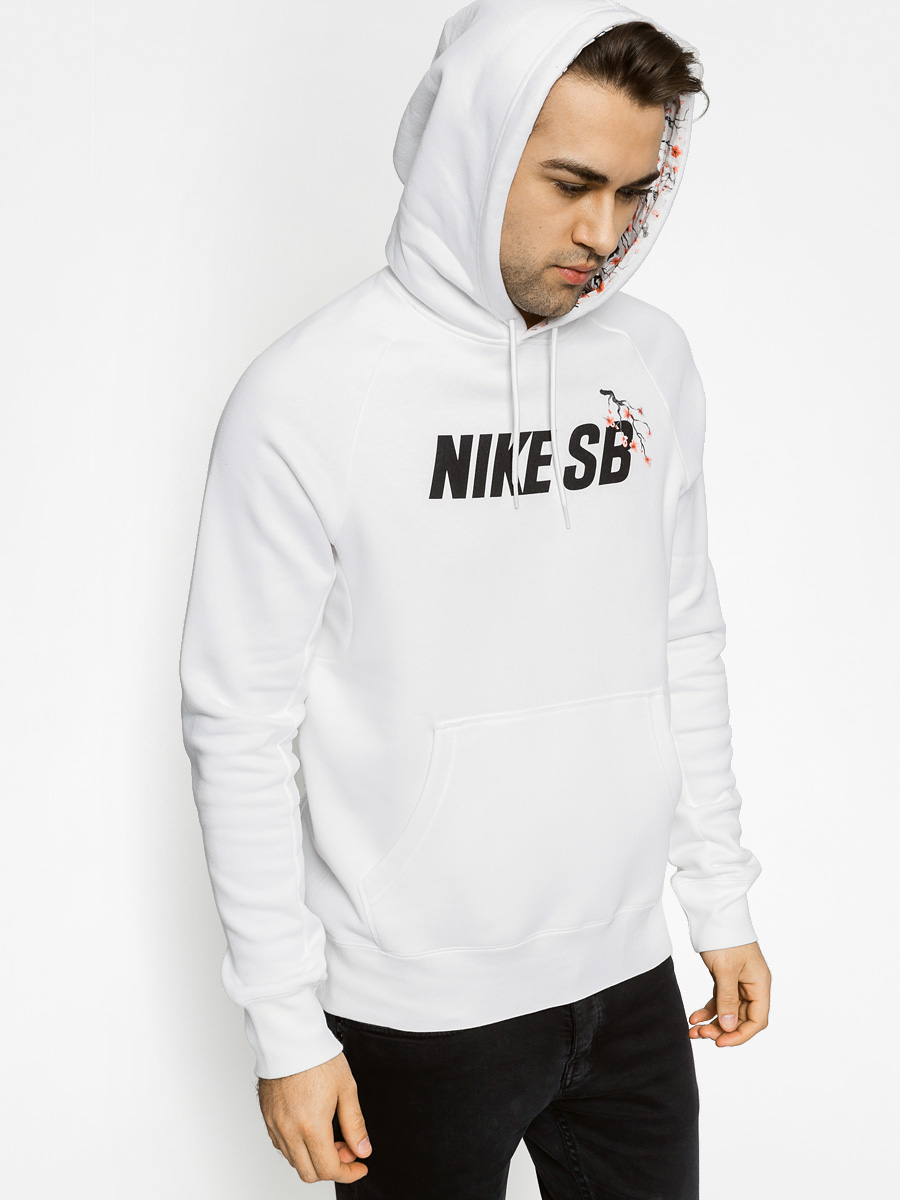 Nike Hoodie Sb Icon Cherry Blossom HD (white)