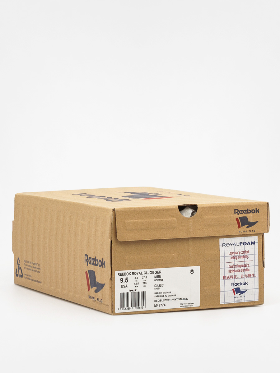 Reebok Shoes Royal Cljogger (red/blue/wht/wht/stl/blk)