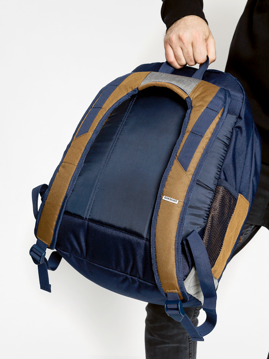 Quiksilver Backpack Schoolie (navy/brown/grey)