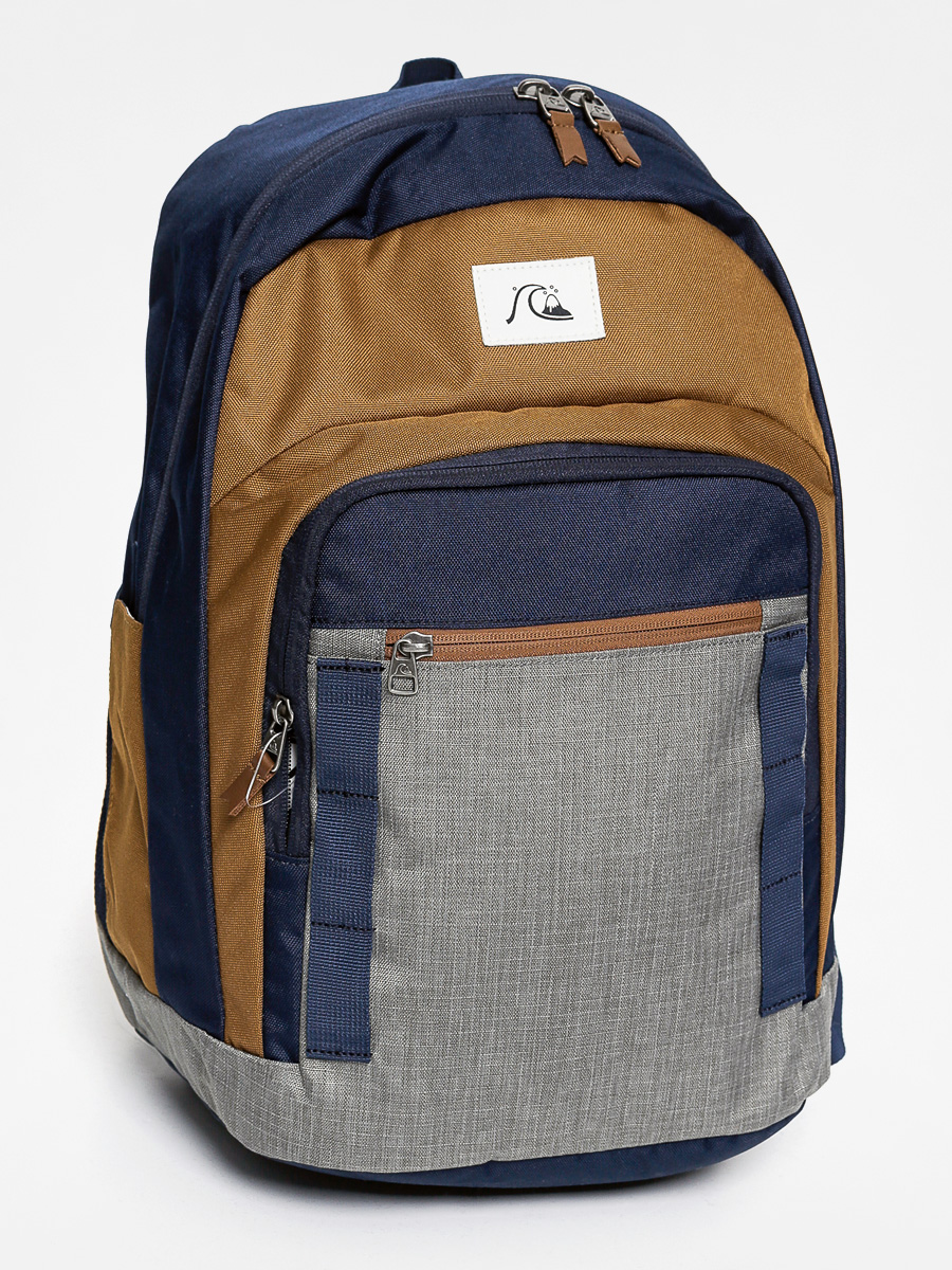 Quiksilver Backpack Schoolie (navy/brown/grey)