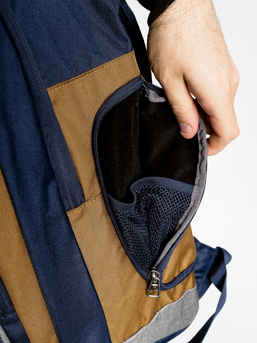 Quiksilver Backpack Schoolie (navy/brown/grey)